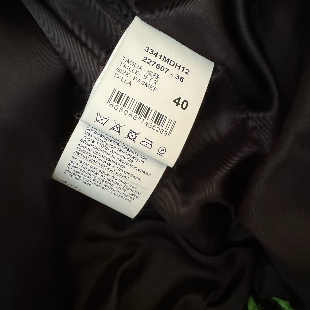 Raremsgm Houndstooth Tweed Bomber Jacket - image 8